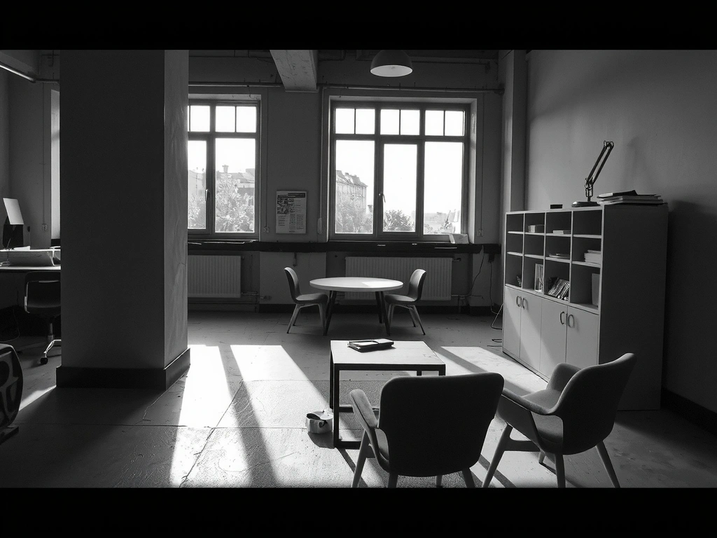 Intérieur industriel de l'agence upliroa