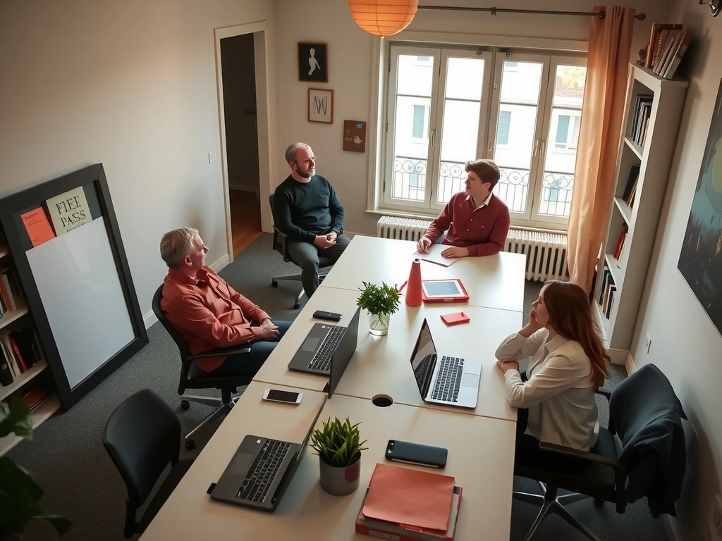 Bureau upliroa, espace de travail réactif