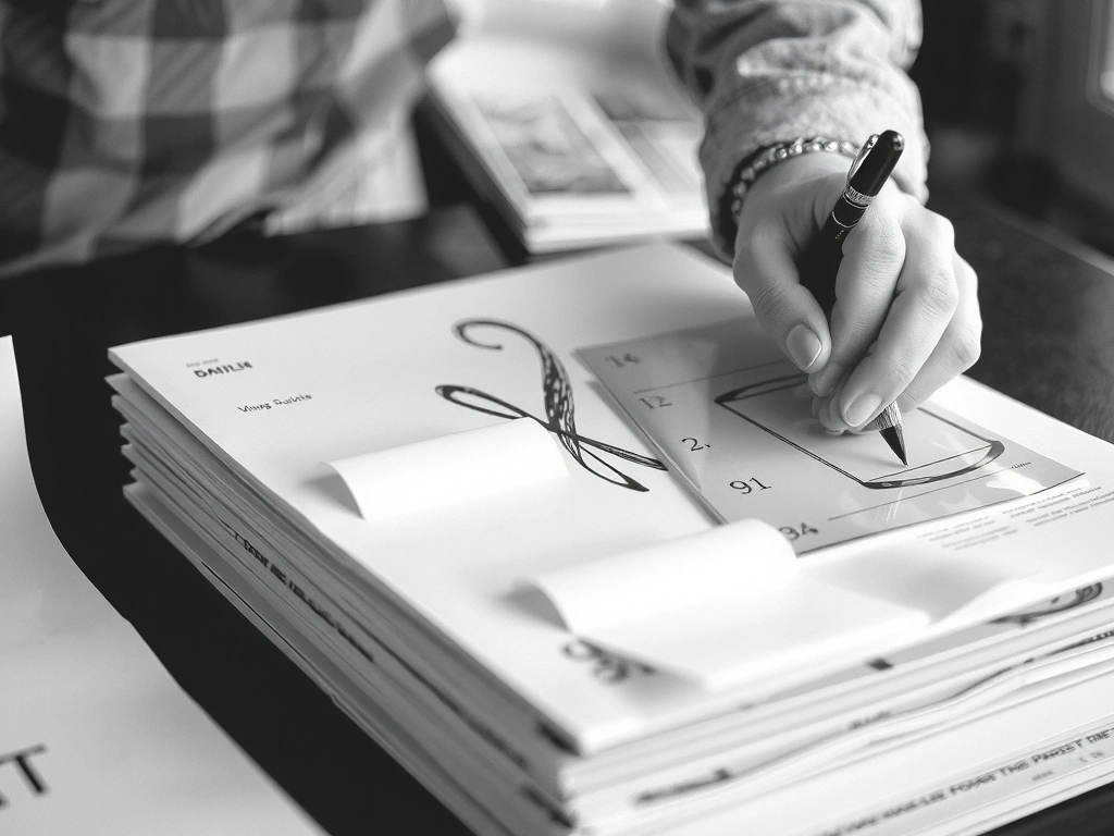 Atelier de conception: croquis annotés sur calques transparents