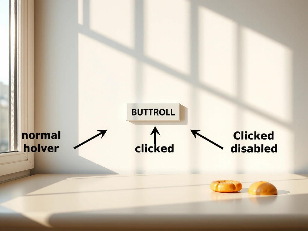 Diagramme d'interaction bouton UI