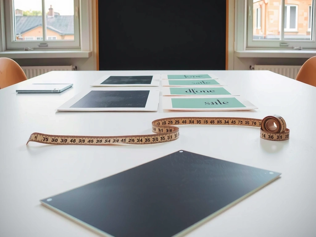 Atelier de production: maquettes et échantillons