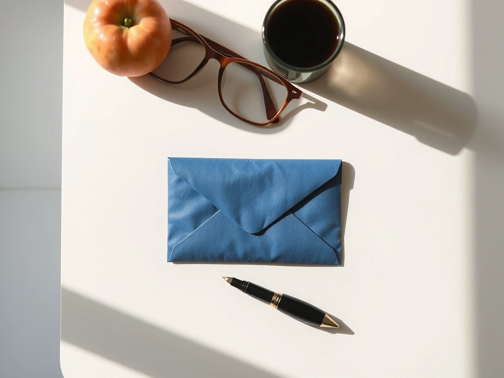 Composition épurée symbolisant l'accord et la signature